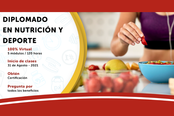 Banner Diplomado Nutrición y deporte