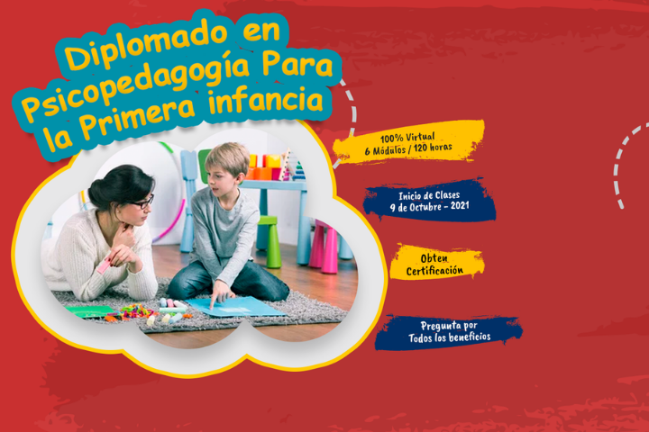 Banner Diplomado en Psicopedagogía para infancias diversas